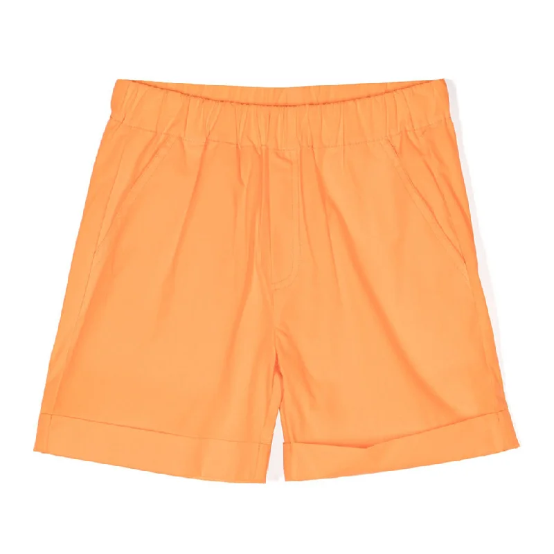 Elasticated Waistband Cotton Shorts