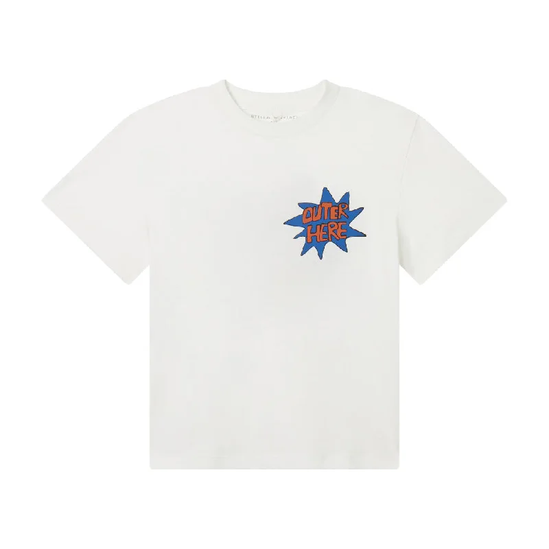 Space Print Graphic T-shirt