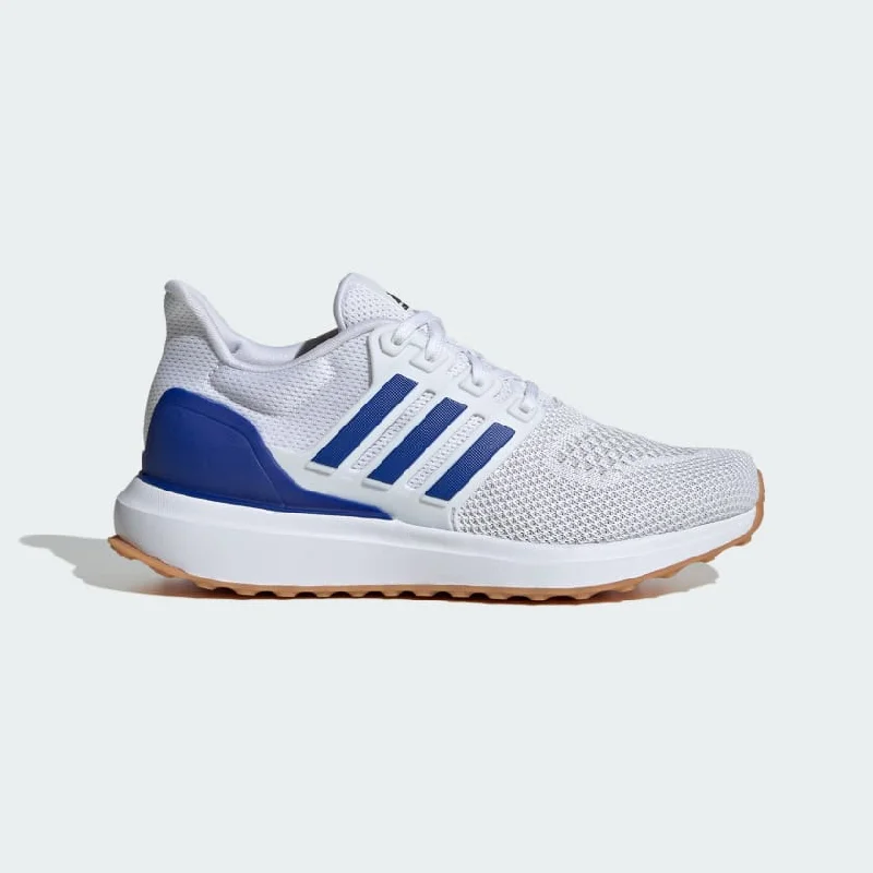 ADIDAS KID'S UBOUNCE DNA WHITE/BLUE RUNNING SHOES