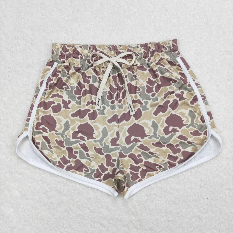 Adult Women Camo Summer Shorts