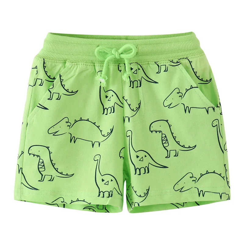 Baby Kid Boys Dinosaur Print Shorts Wholesale 220323334