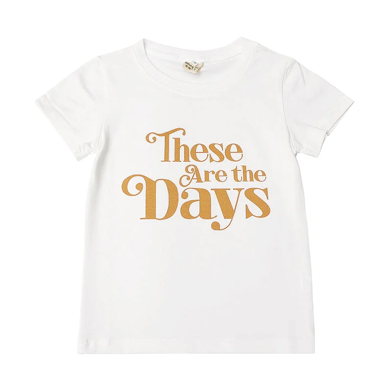 Baby Kid Girls Letters T-Shirts Wholesale 220310128