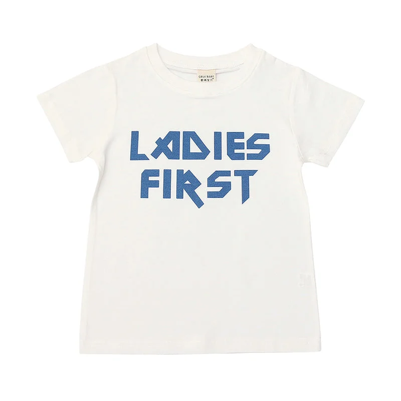 Baby Kid Girls Letters T-Shirts Wholesale 22031043