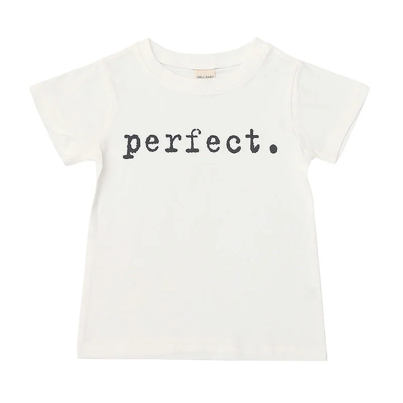 Baby Kid Unisex Letters T-Shirts Wholesale 22031068