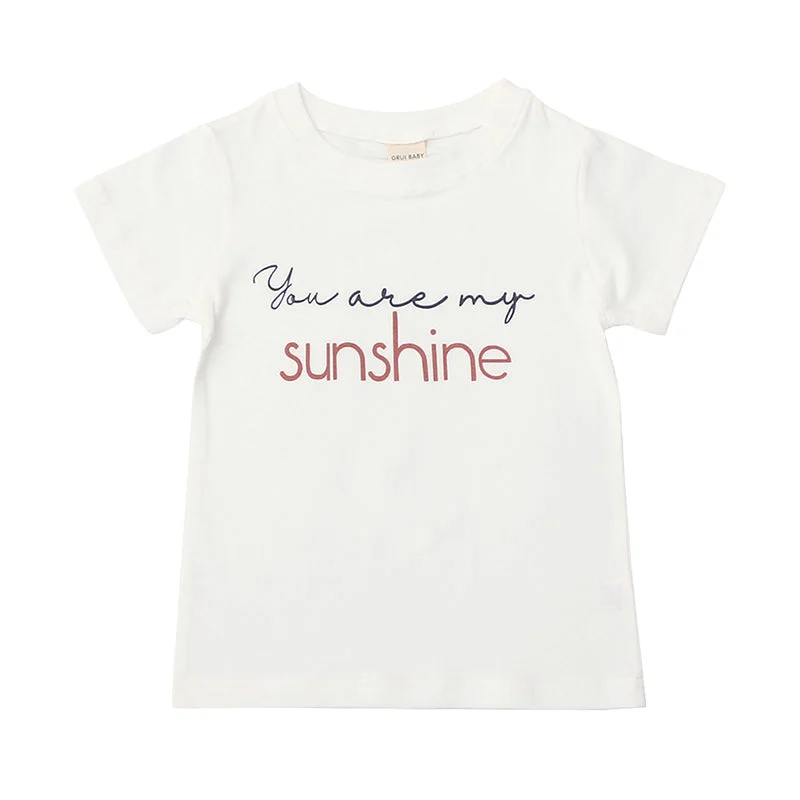 Baby Kid Unisex Solid Color T-Shirts Wholesale 22031047