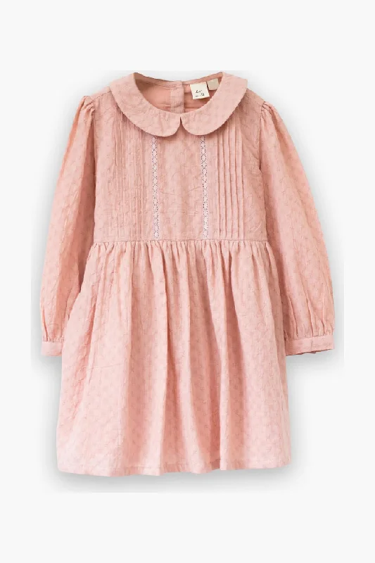 Beet World Ella Girls Dress - Blush