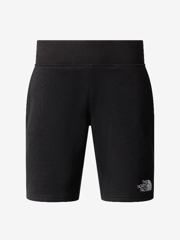 The North Face Boys Cotton Shorts in Black