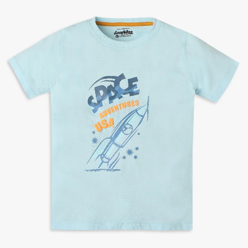 Boys Regular Fit Graphic T-Shirt