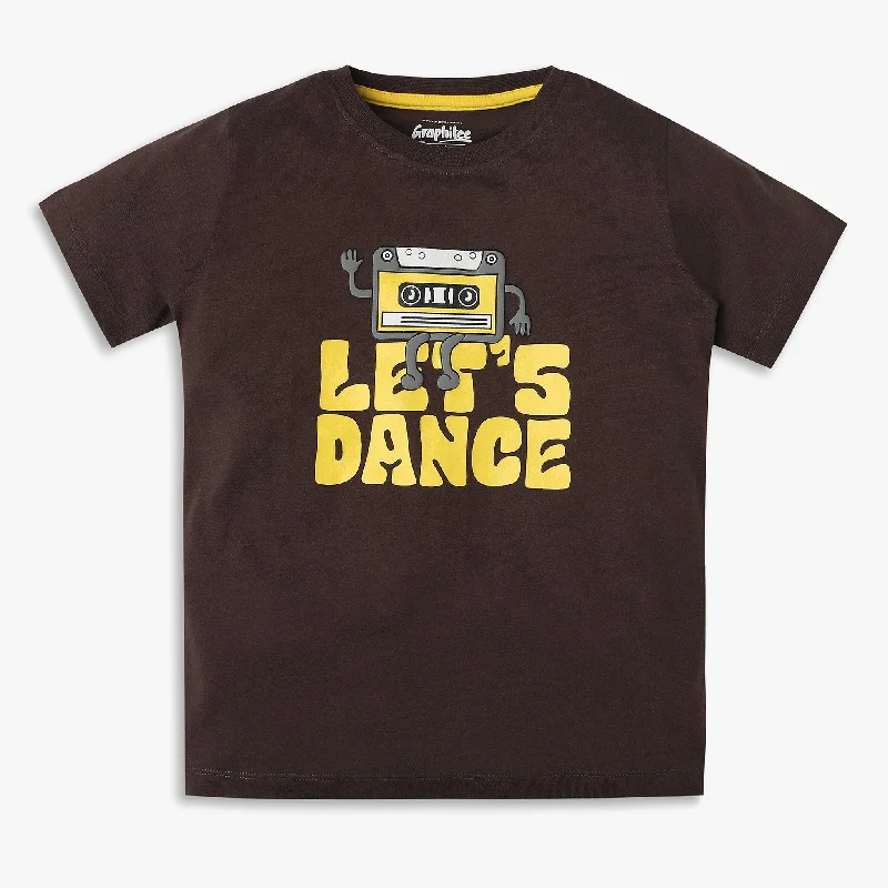 Boys Regular Fit Graphic T-Shirt