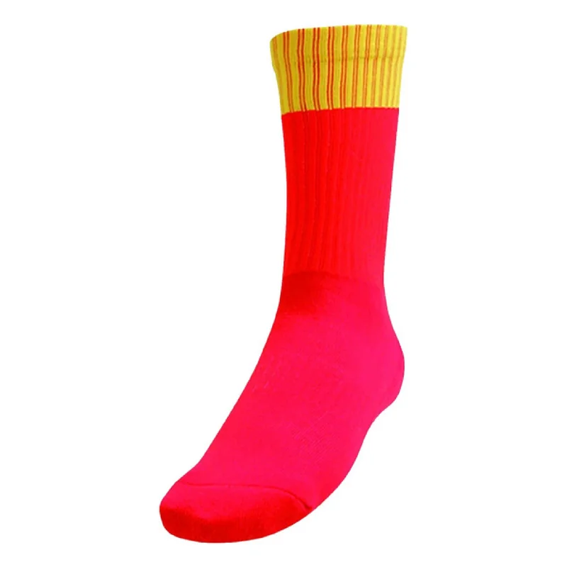 Burley Gold Coast Suns AFL Elite Crew Football Socks