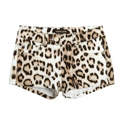 Girls Leopard Print Shorts