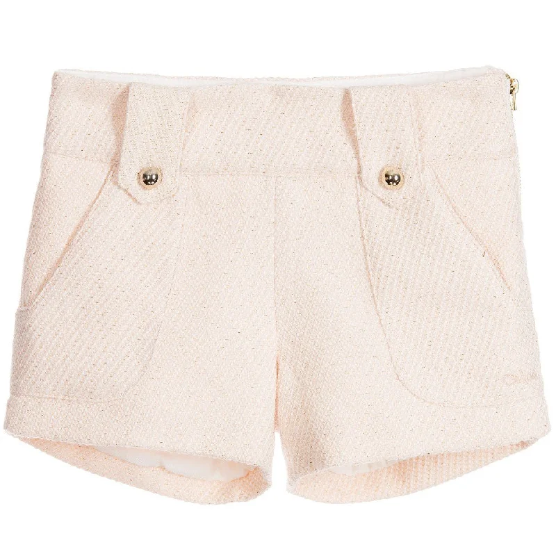 Girls Blush Pink Shorts