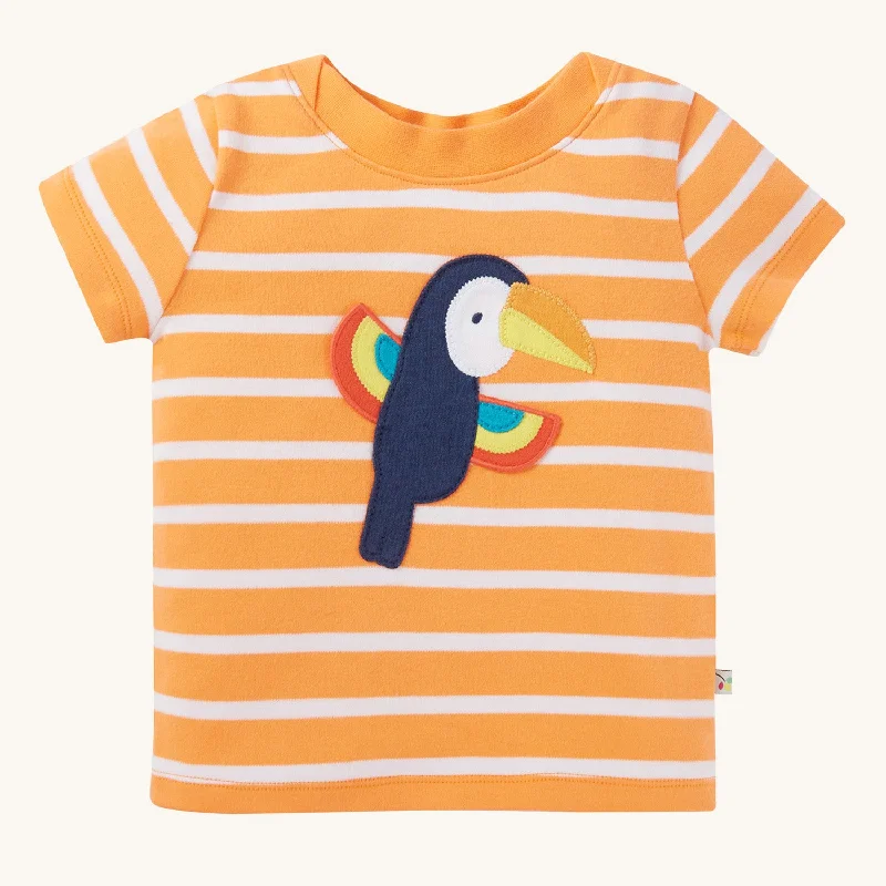 Frugi Easy On Interactive T-Shirt - Toucan