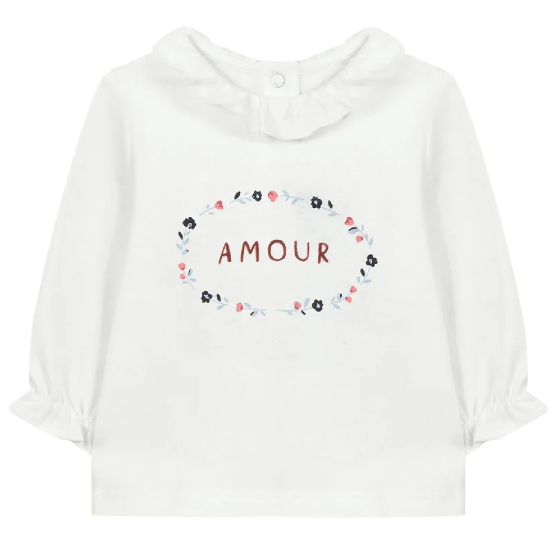 Amour Ruffle Baby T-shirt