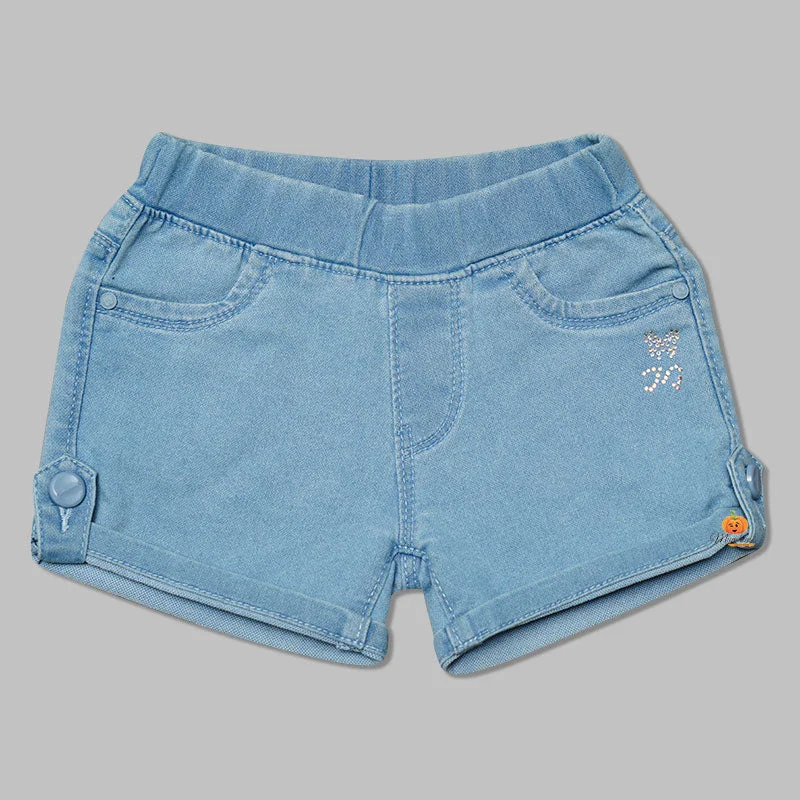 Girls and Kids Shorts with an Elastic Waist