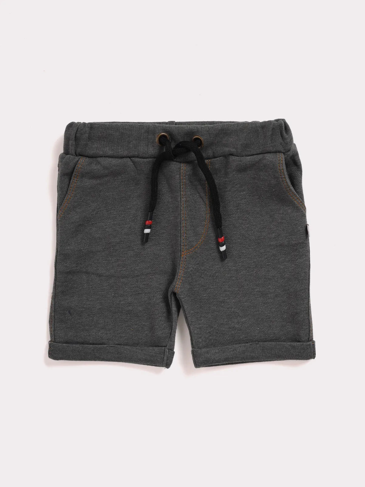 Grey denim shorts  for baby boys