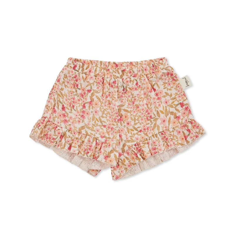 KAPOW - SPRING BLOSSOM FRILL SHORT