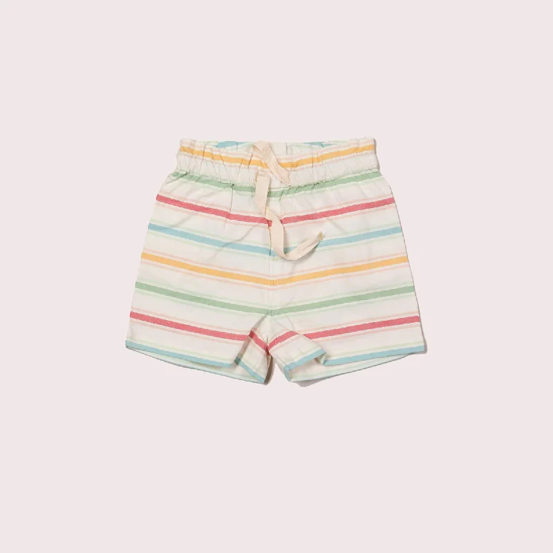 Rainbow By The Sea Seersucker Shorts