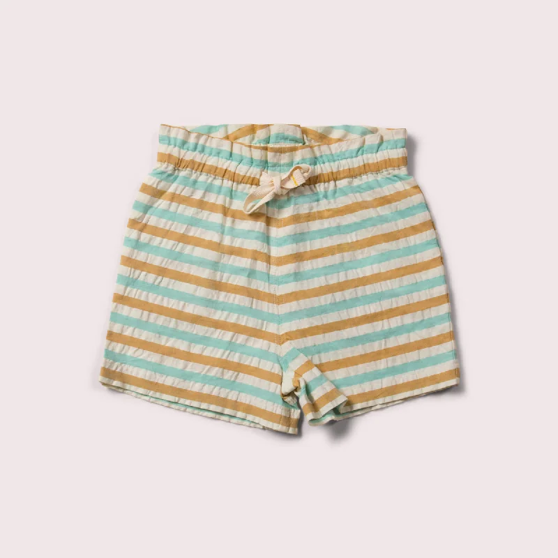 Sunrise Striped By The Sea Seersucker Shorts