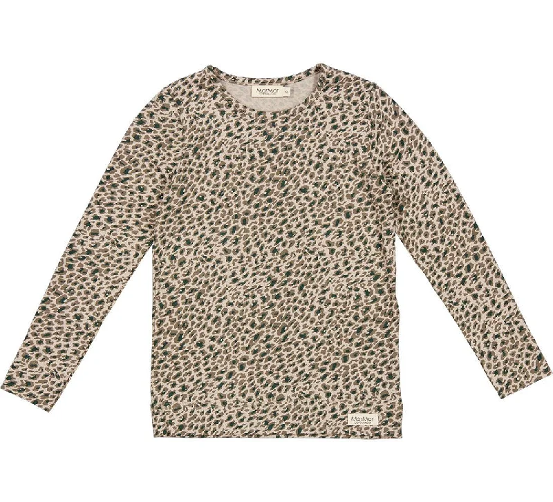 MarMar Leopard Print Long Sleeve Top