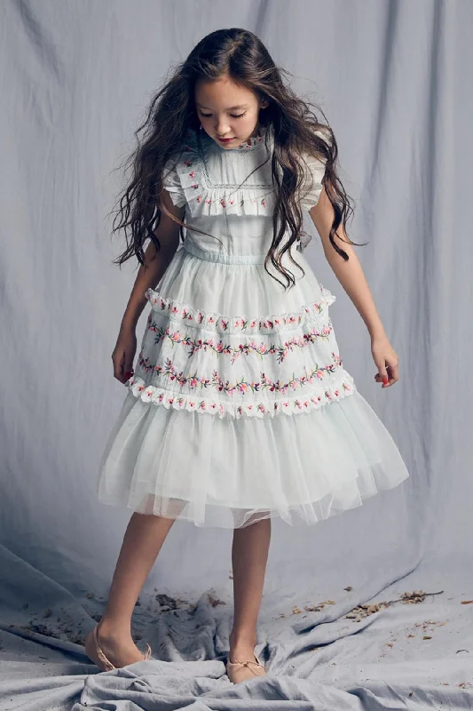 Nellystella Julianna Girls Dress - Mint