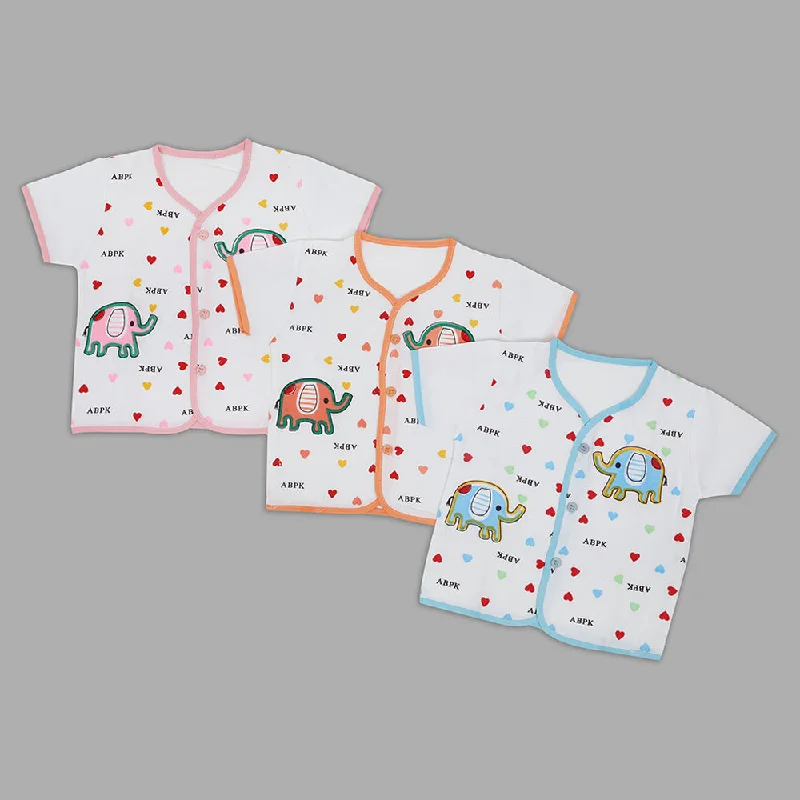 Newborn Boys Summer Vest - Multi Color