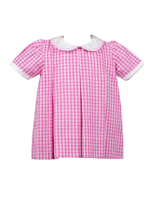 Pink Gingham Dress