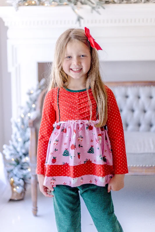 Rosy Cheeks & Jingles Tunic