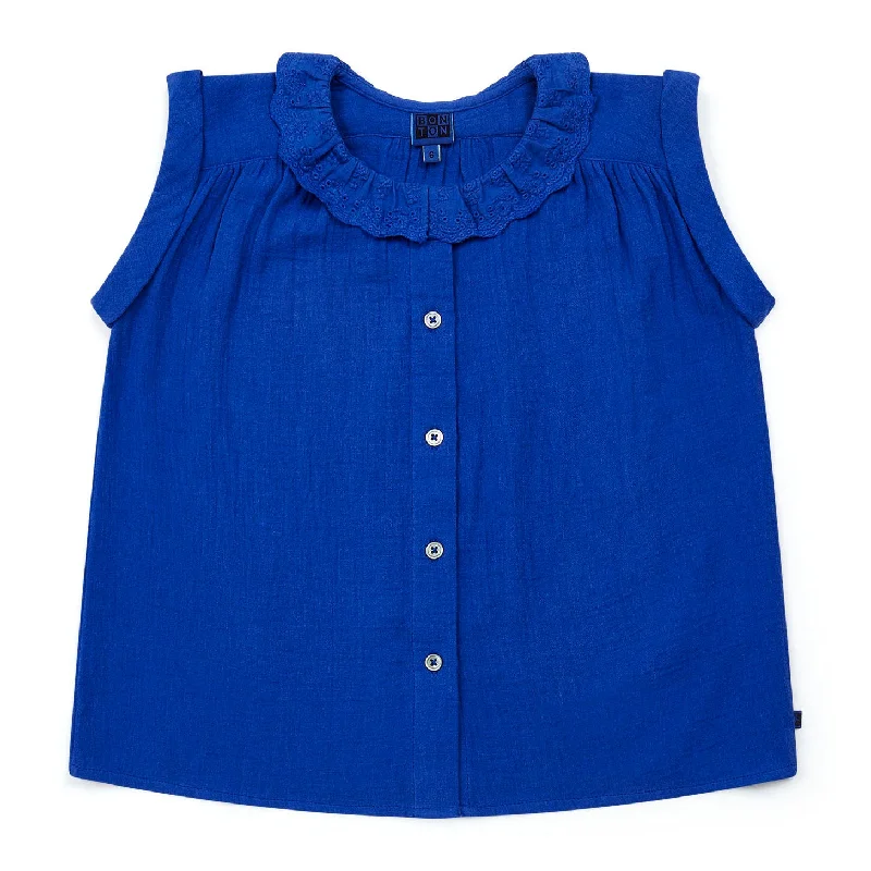 Bleu Vacances Nectari Blouse