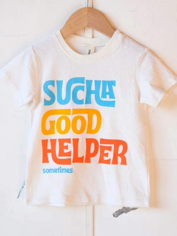 Sucha Good Helper | Kids Graphic Tee | Sizes 2T - YL