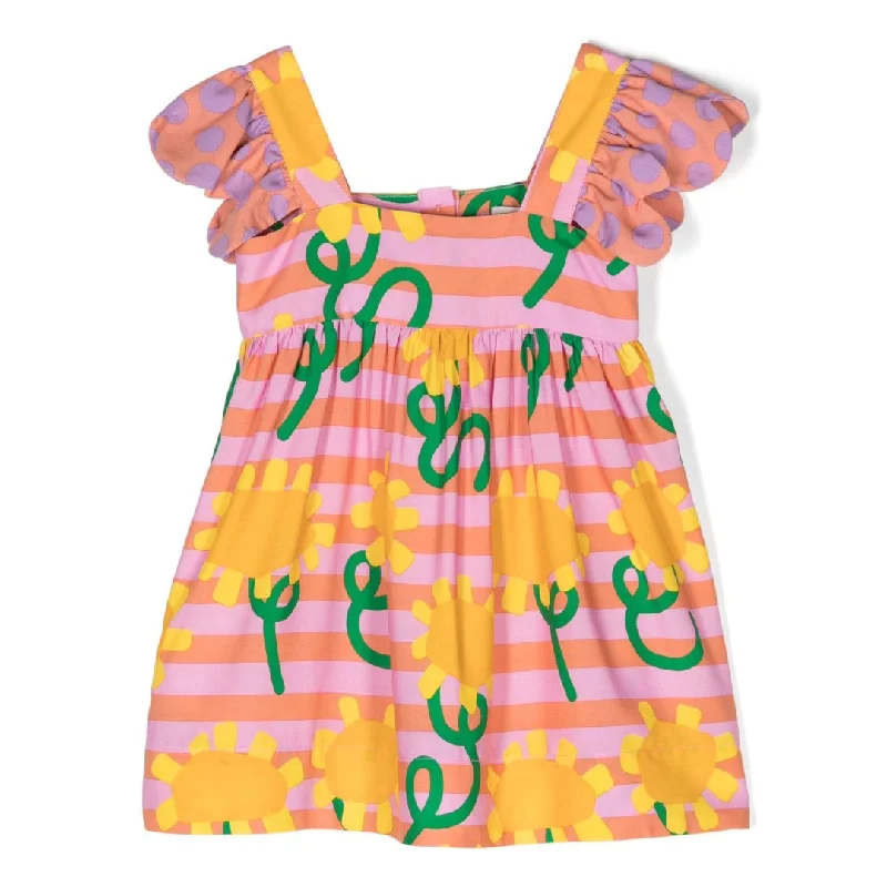 Sunflowers Print Sundress