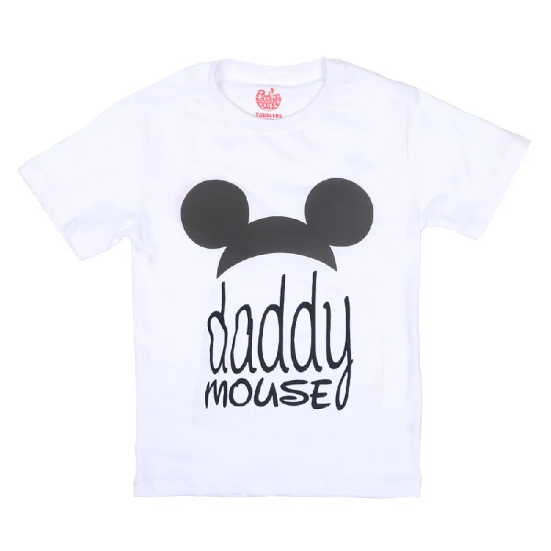 T-Shirt H/S Daddy - White