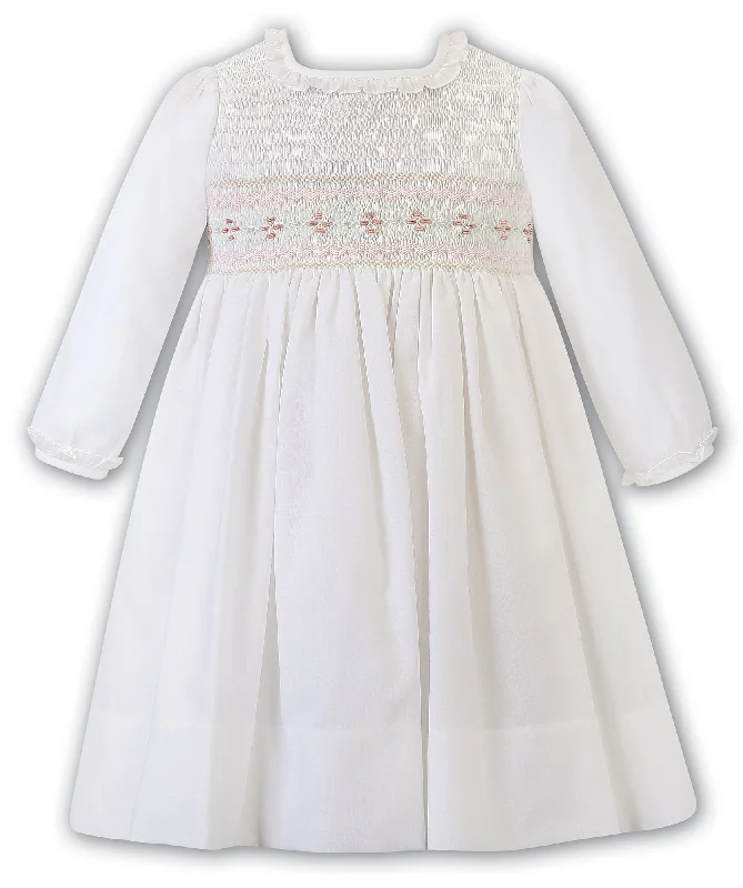 Ivory Smocked Dress