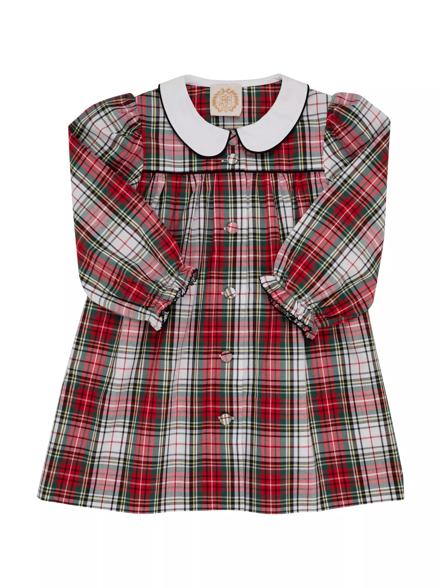 L/S Tabitha's Teacher's Pet Dress - Keene Place Plaid