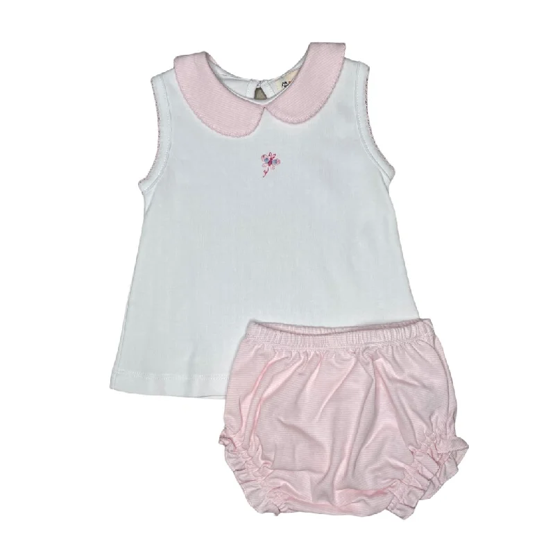 Sleeveless Butterfly Bloomer Set