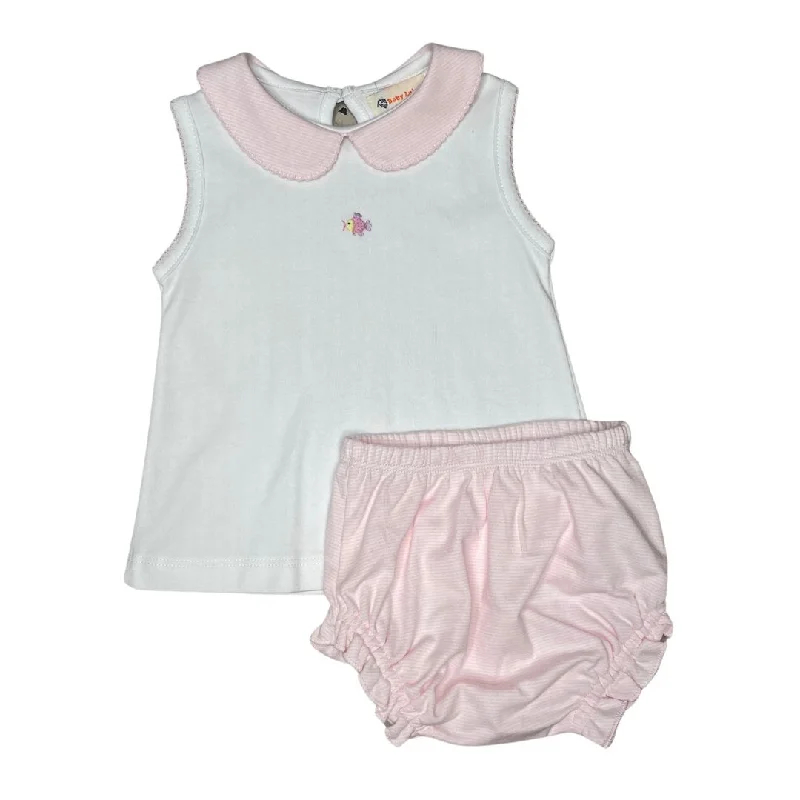 Sleeveless Fish Bloomer Set