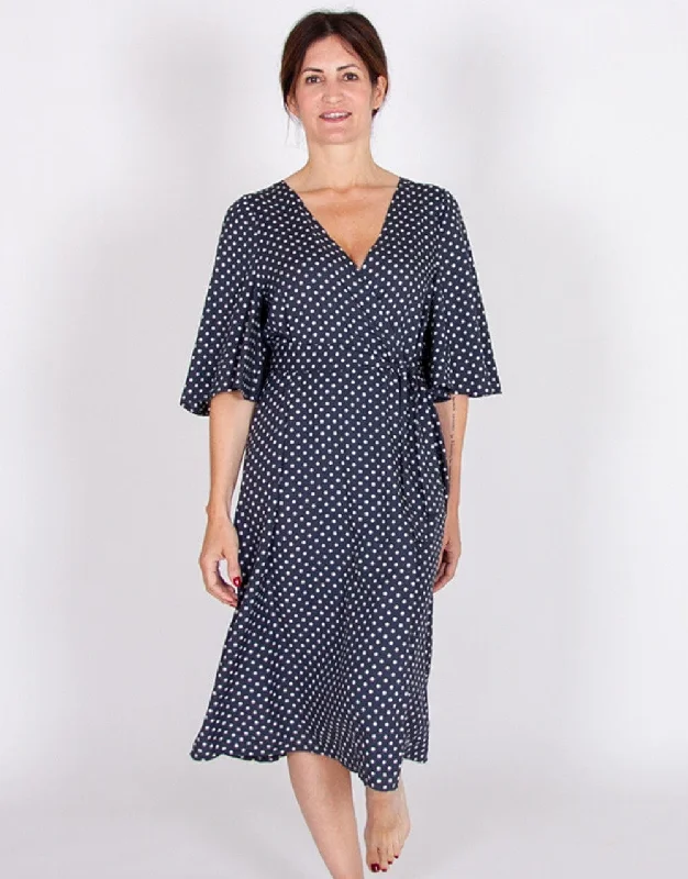 Octarine Wrap Dress Sewing Pattern, I AM Patterns